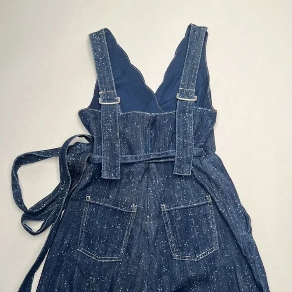 Anthropologie Pilcro & the Letterpress Lydia Denim Jumpsuit - Picture 8 of 11